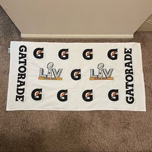 Gatorade Super Bowl LIV Towel ~ RARE ~ 42.5x21.5
